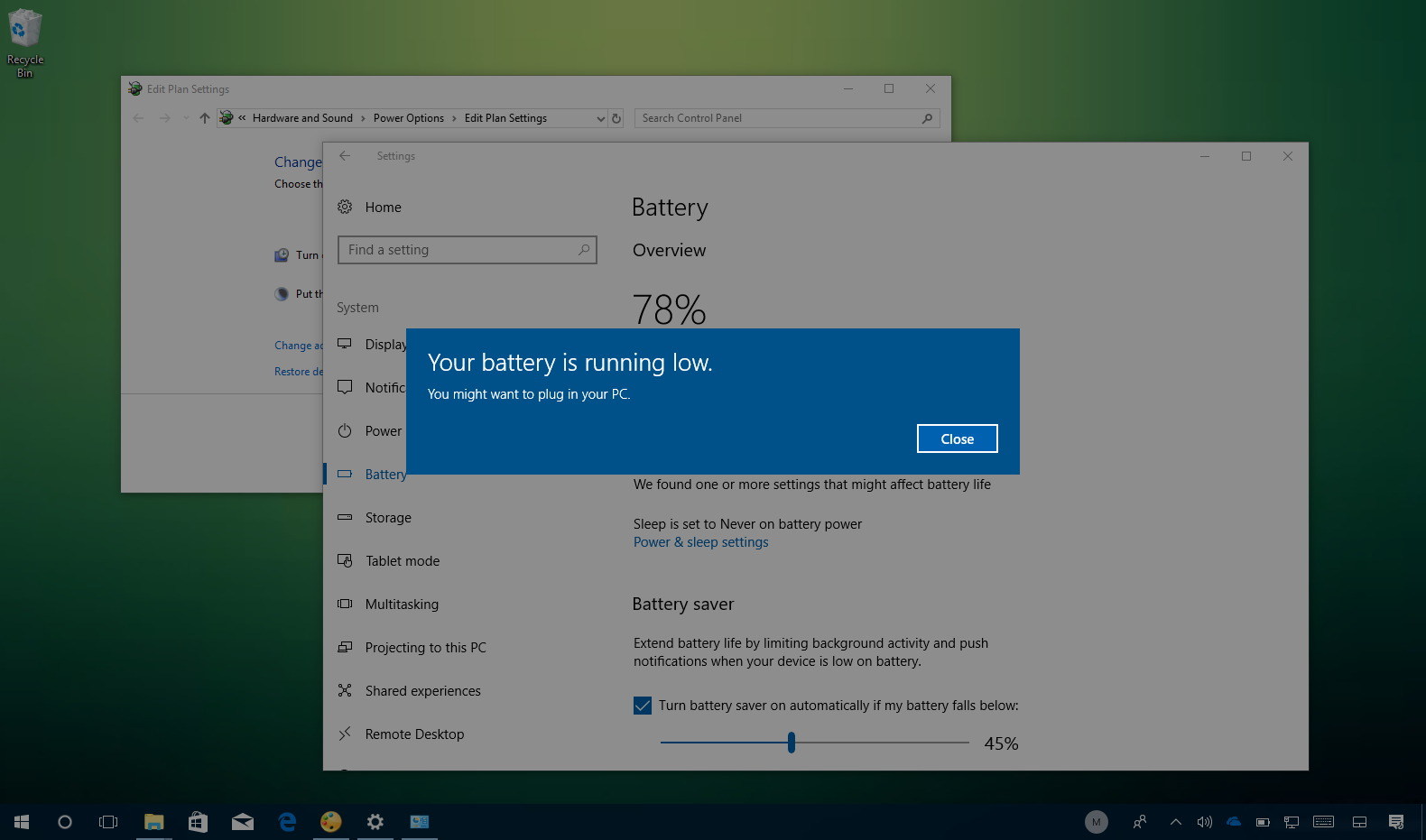 How to update or reinstall the battery driver