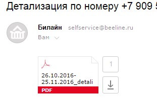 Распечатка звонков билайн бесплатно. как получить детализацию звонков через личный кабинет, смс или в офисе