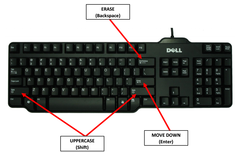 Alt backspace на клавиатуре