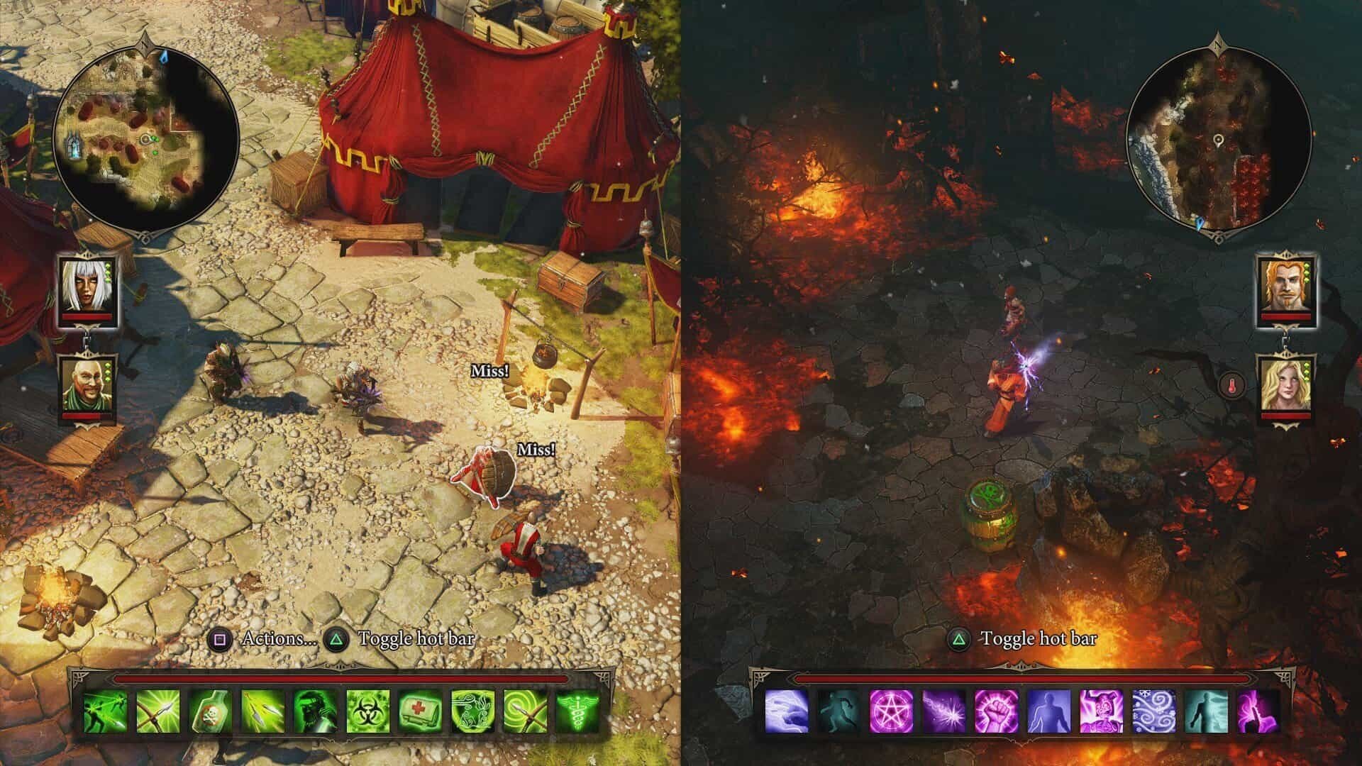 Играем в divinity original sin 2 на одном пк: настройка управления клавиатурой и геймпадом