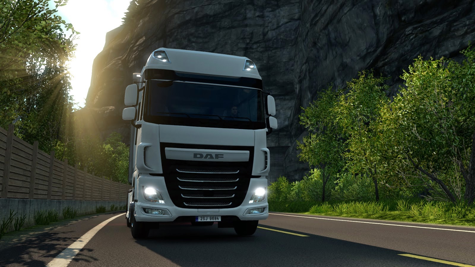 Как настроить графику euro truck simulator 2 на слабом пк