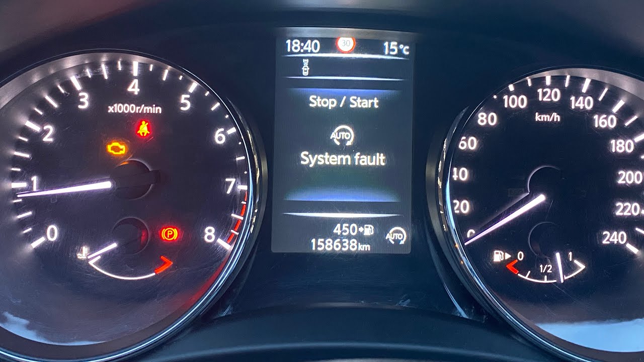 Ошибка настройки шасси nissan x trail t32