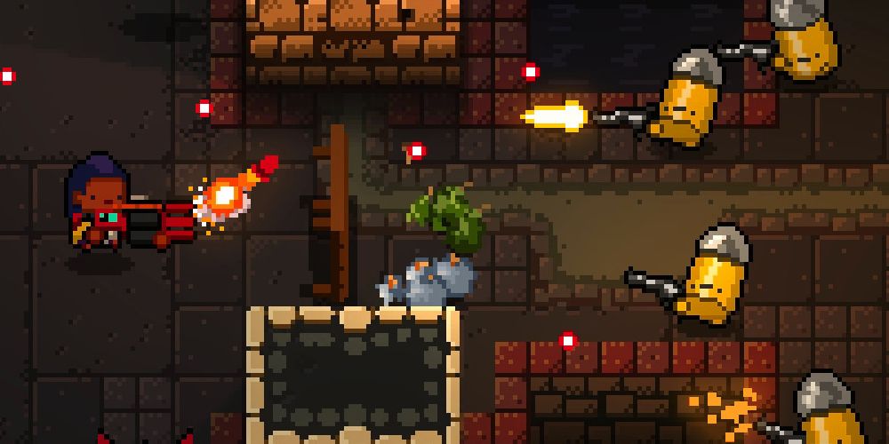 Enter the dungeon как играть вдвоем. обзор enter the gungeon