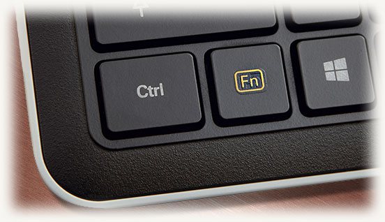 Включение и отключение клавиши fn на ноутбуке