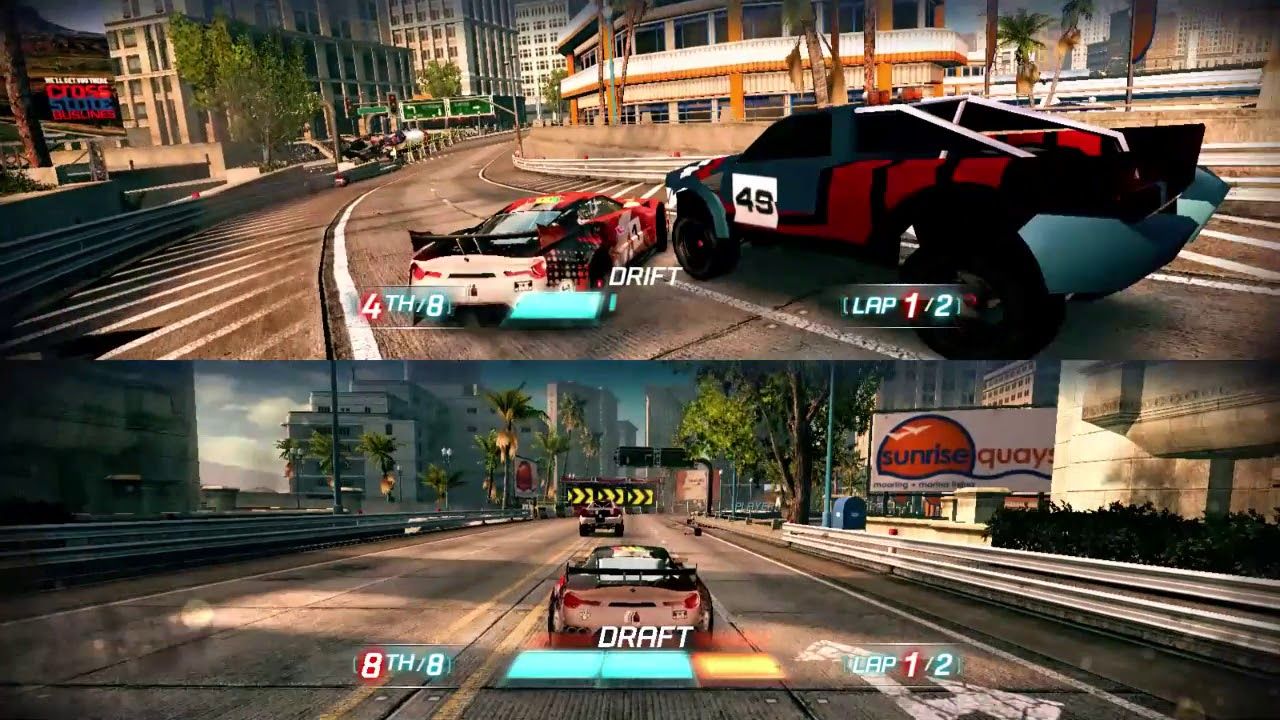 10 лучших гоночных игр c режимом split screen