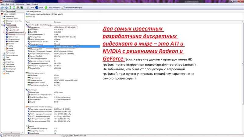 Как определить модель установленной видеокарты