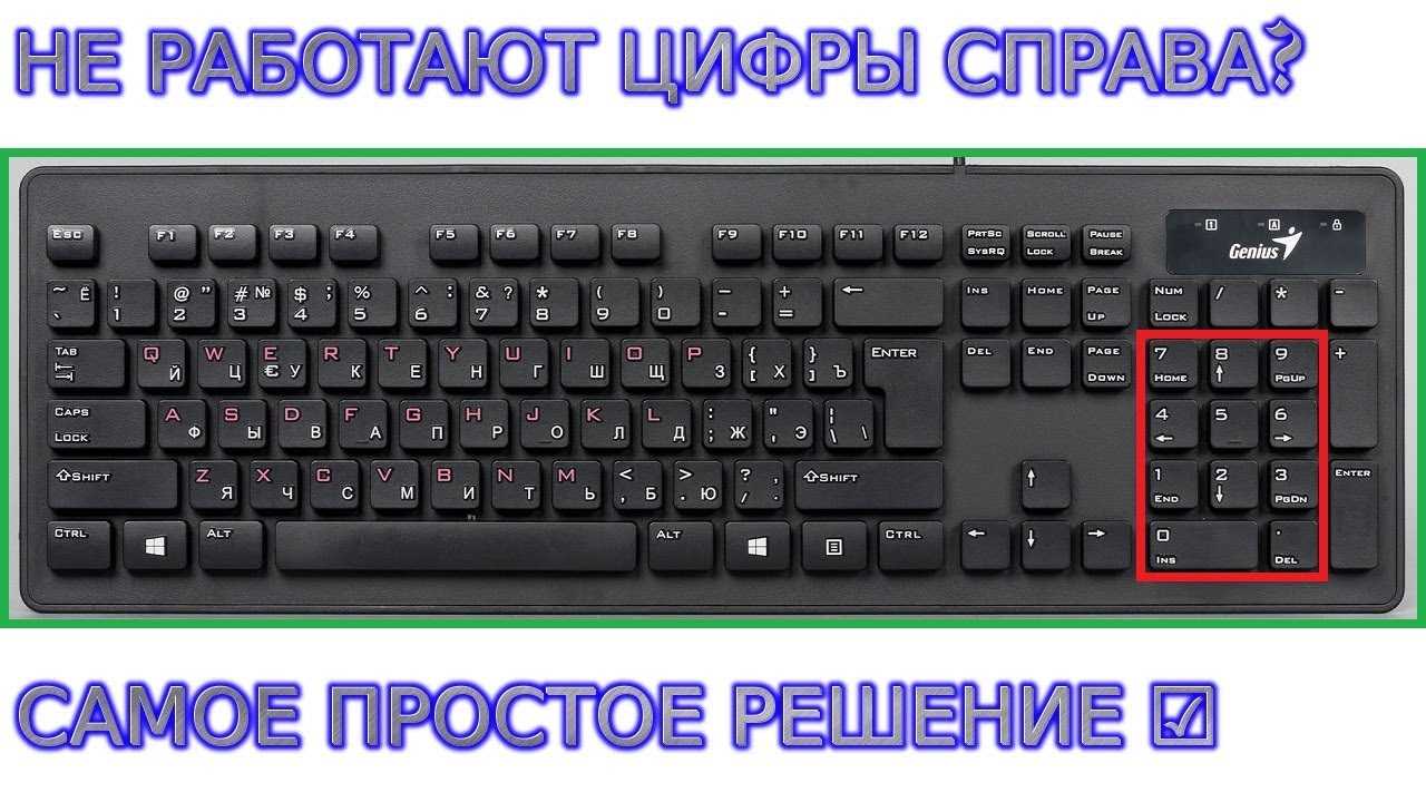 Не работает клавиатура на ноутбуке