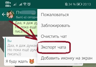 Как отправить файл с ватсапа на электронную почту