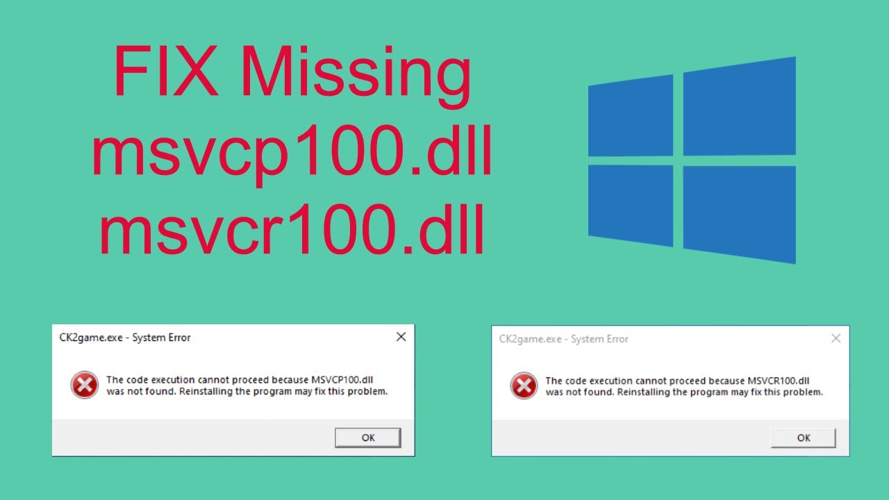 Как исправить ошибку msvcp110.dll быстро без скачивания msvcp110.dll