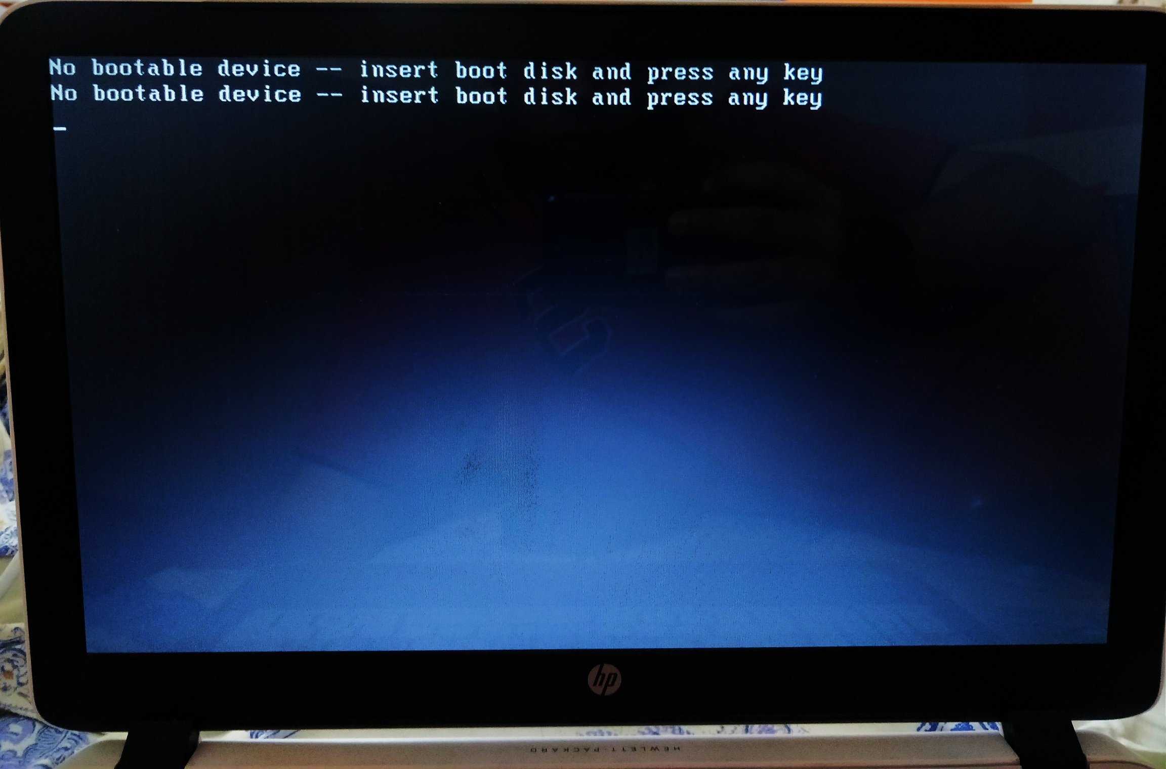 Исправляем ошибку "reboot and select proper boot device"!