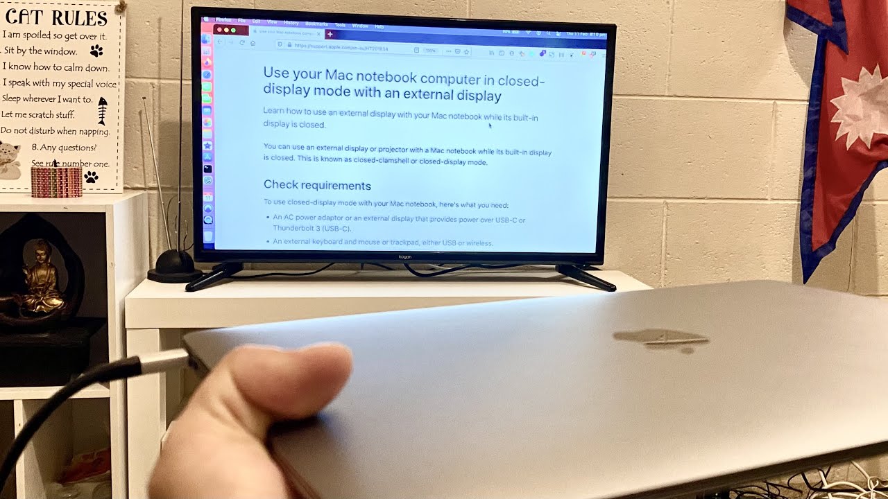Как отключить экран ноутбука при подключении к телевизору через HDMI