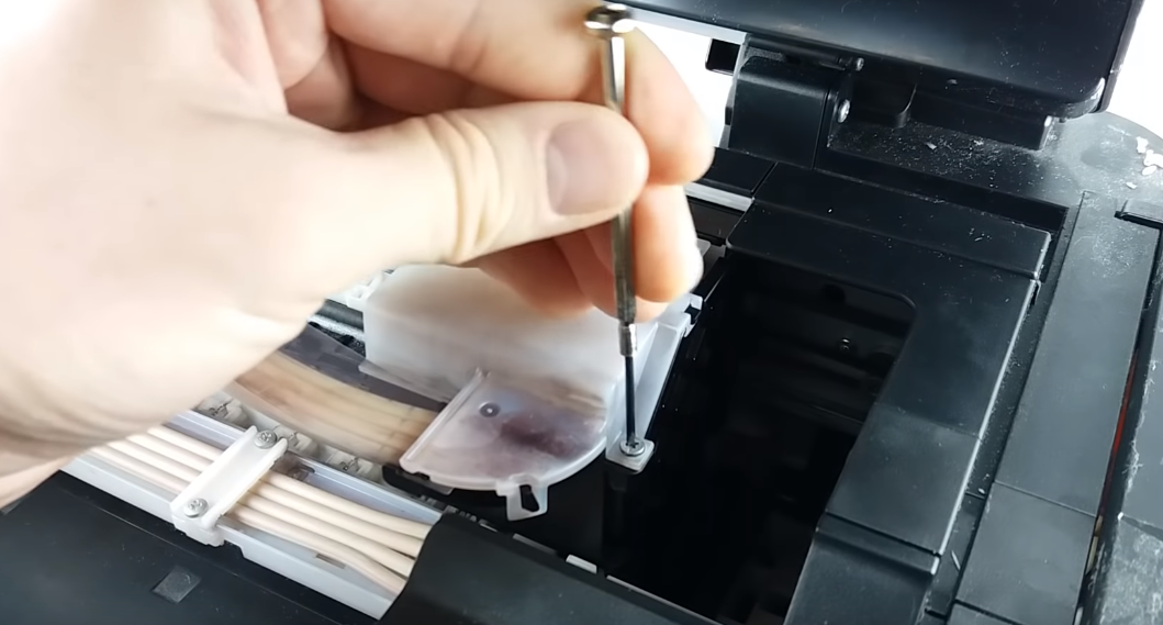 Как промыть или прочистить печатающую головку принтера epson