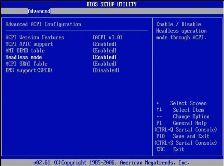 Acpi settings: что это и как настроить в bios
