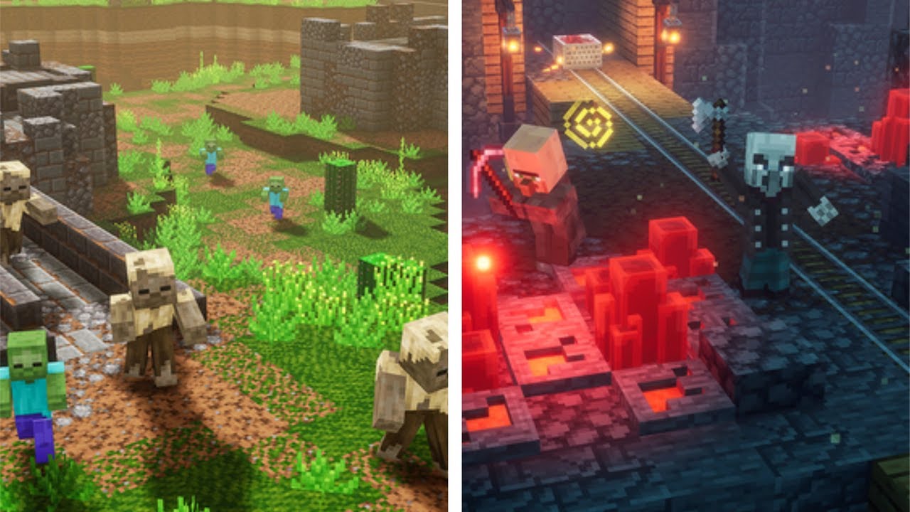 Можно ли играть в minecraft dungeons вдвоем на одном пк? подробное руководство