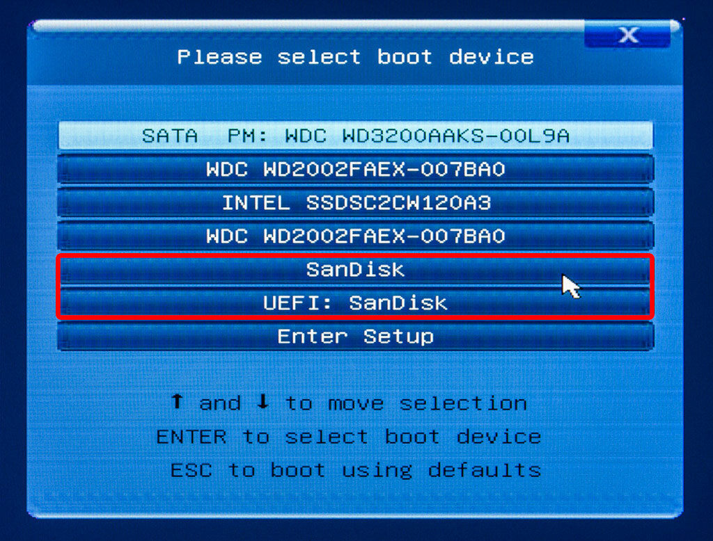 Access asus laptop boot menu key to boot from usb