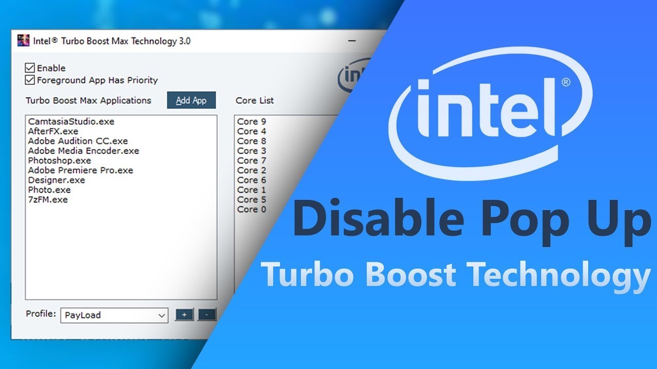 Как включить turbo boost