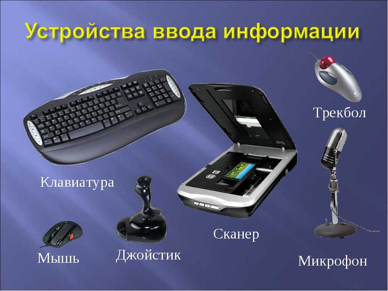 Основное устройство пк.