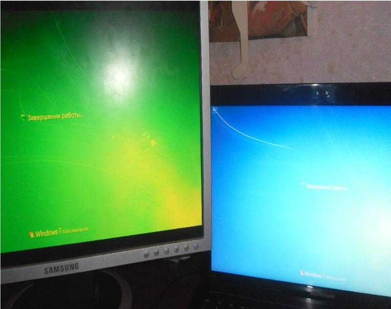 Как исправить синий или красный оттенок на мониторе в windows 11/10