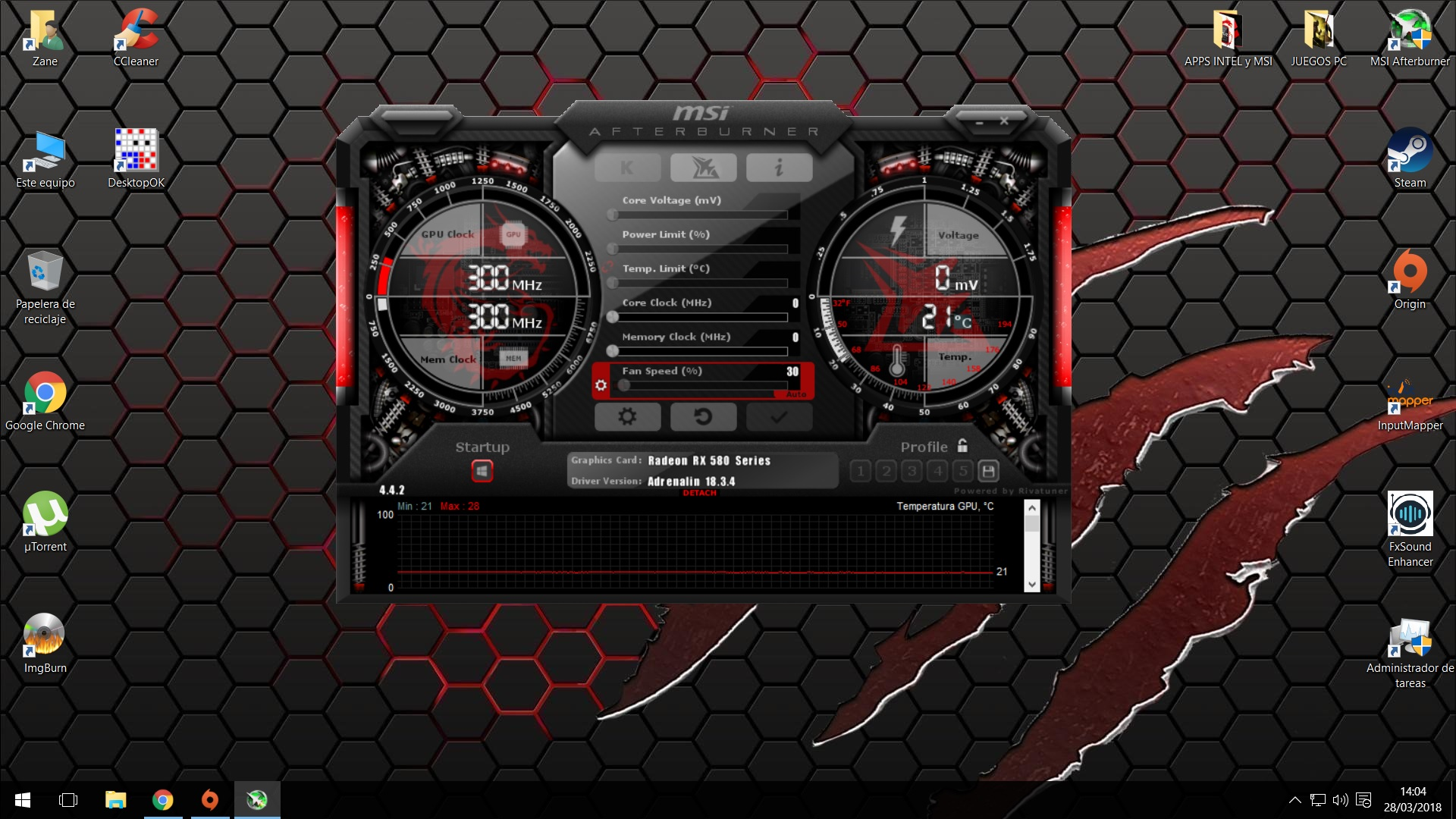 Как в msi afterburner разблокировать fan speed и настроить вращение кулера? как настроить скорость вращения кулеров (вентиляторов)