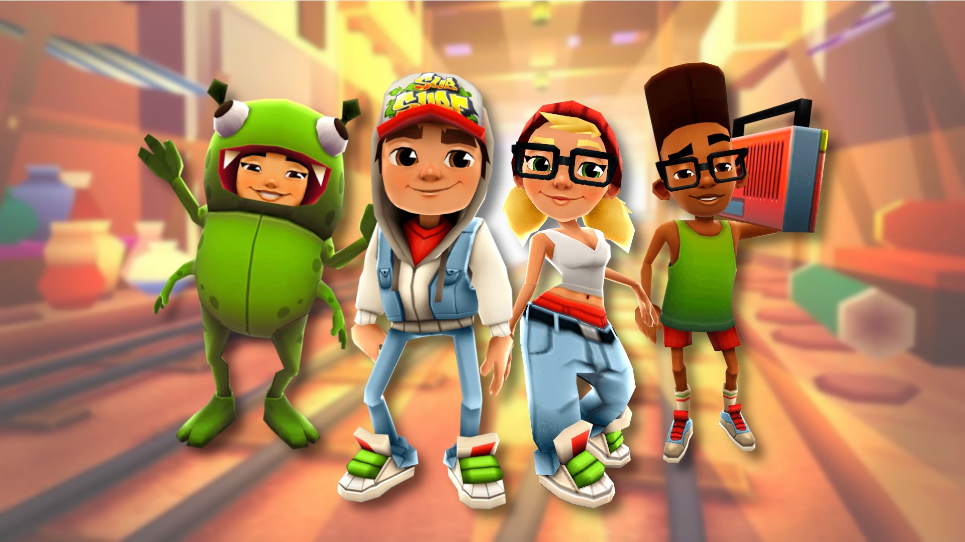 Скачать игру сабвей серф последнюю версию. subway surfers все части