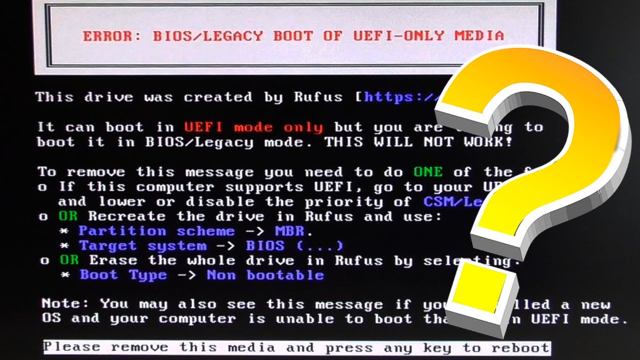 Fix: secure boot unsupported or unavailable (solved) - wintips.org
