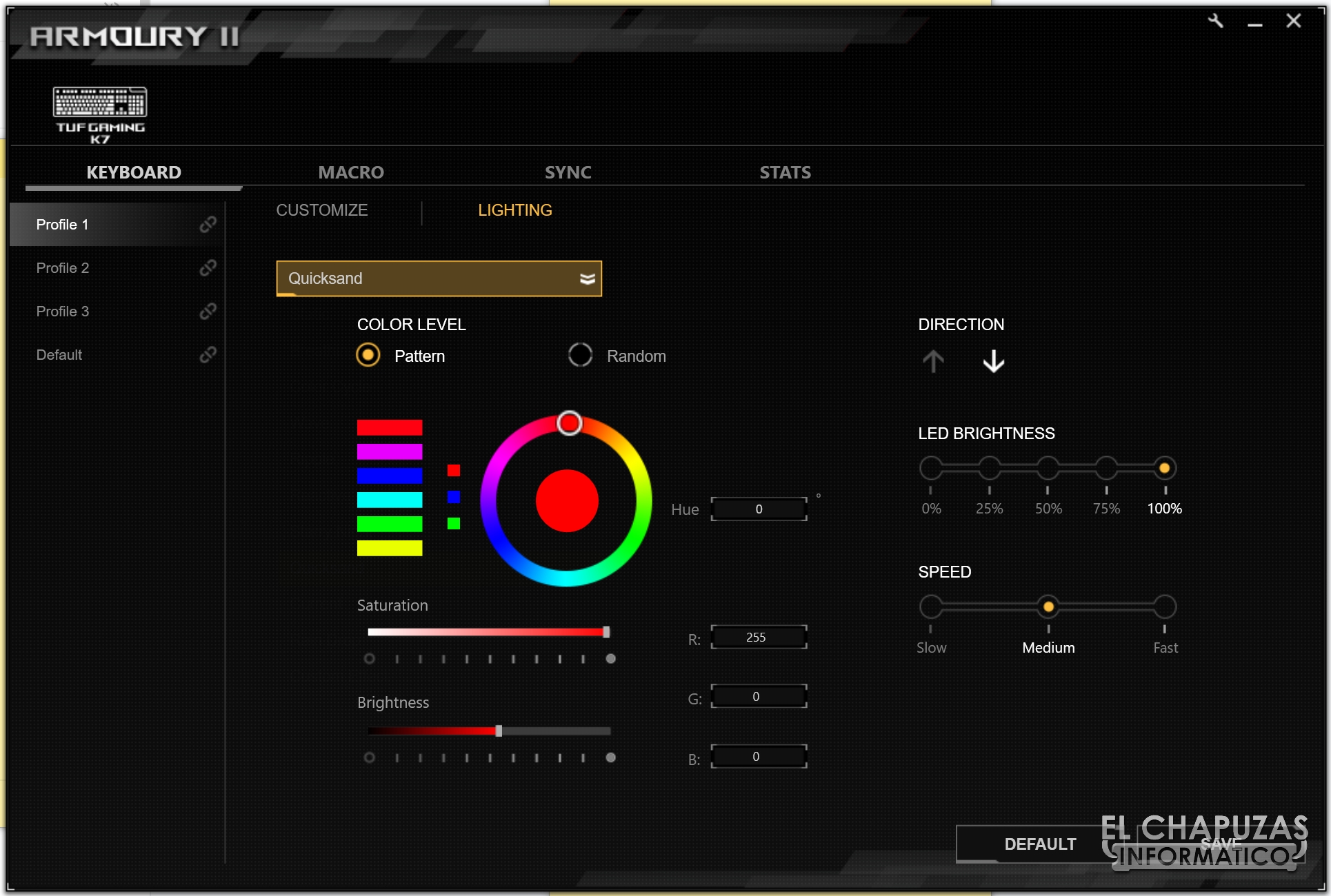 Как настроить подсветку клавиатуры на ноутбуке asus tuf gaming?