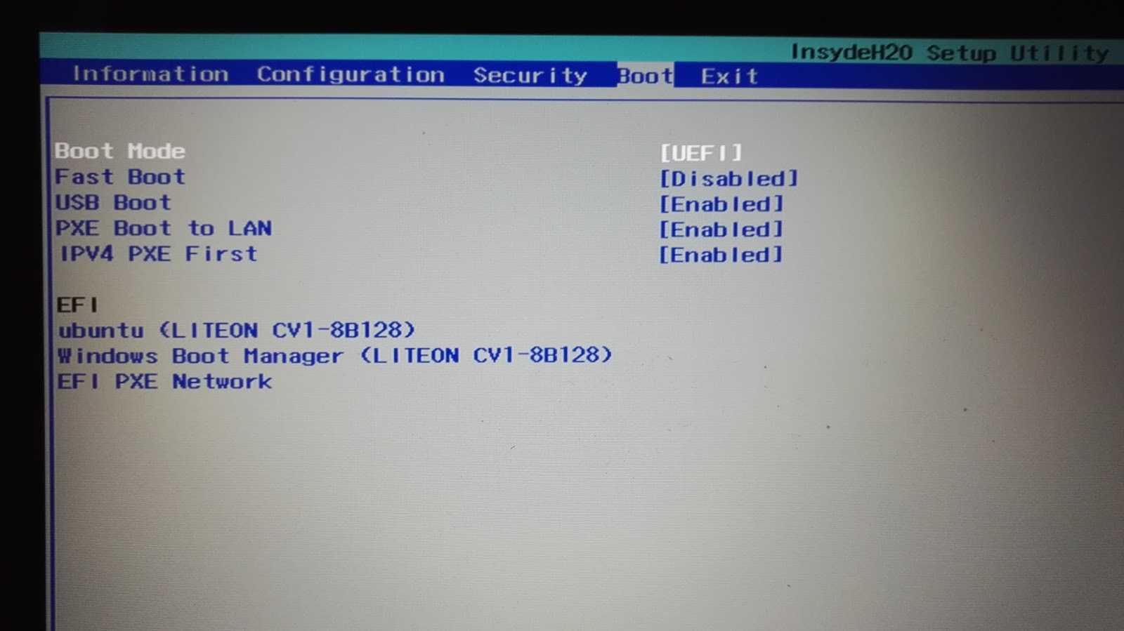 What is acer boot menu? how to access/change acer bios