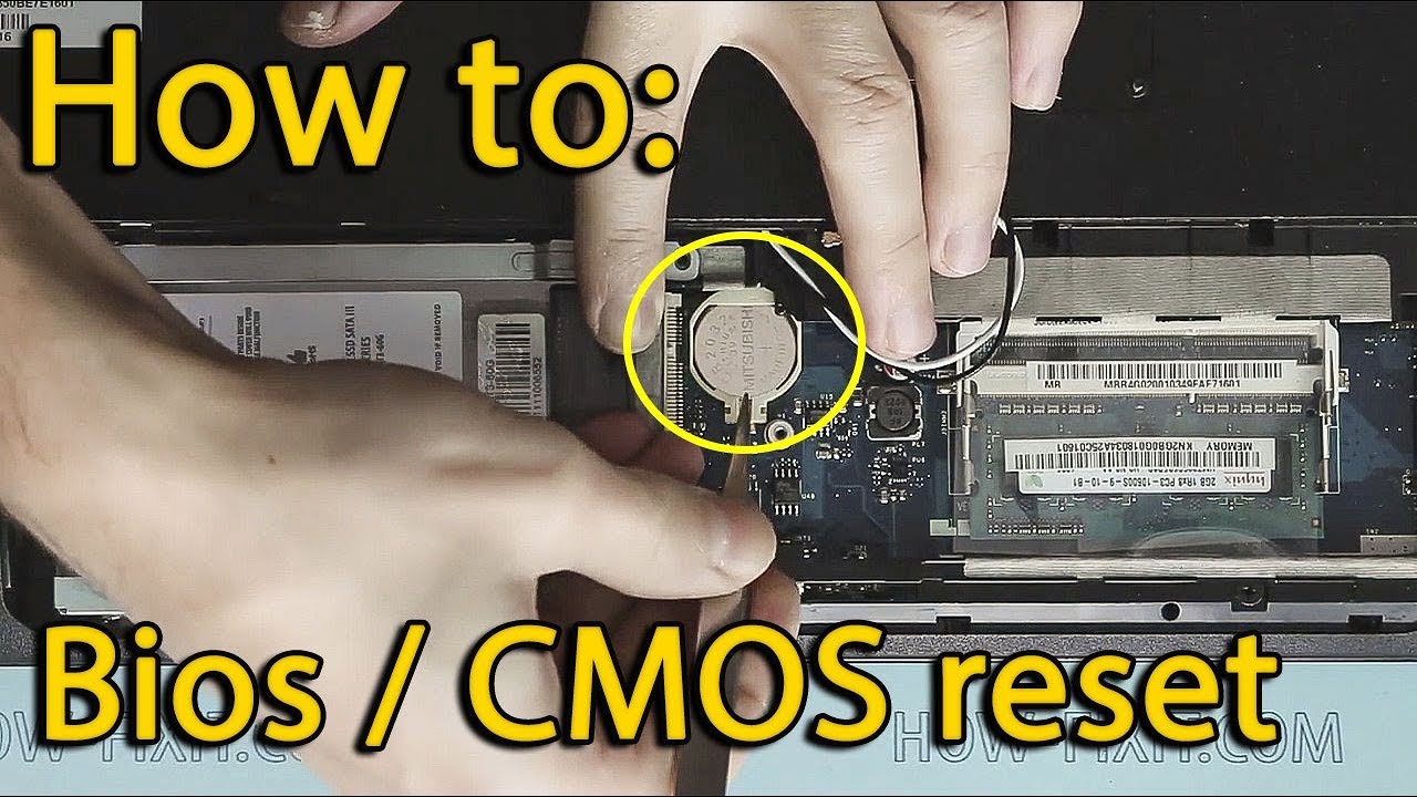 How to reset an acer bios password - tech-faq