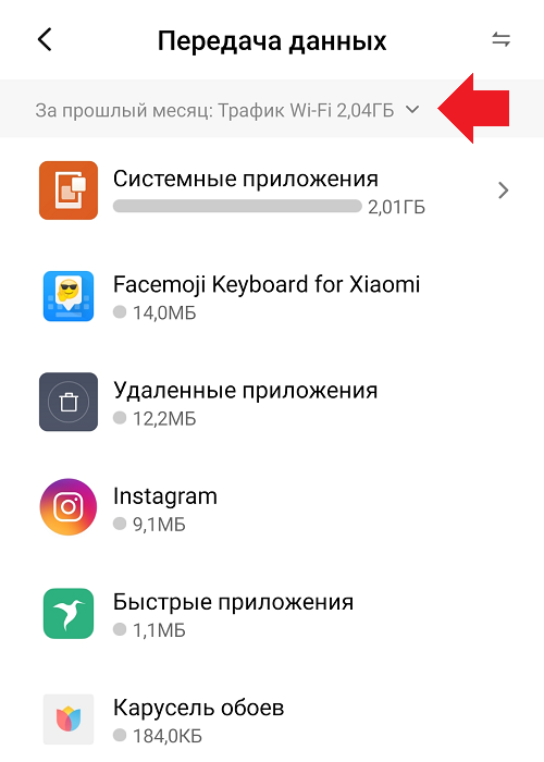 Как посмотреть расход трафика на xiaomi в разных версиях miui и установить лимит