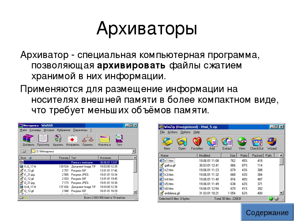 Для чего нужны архиваторы файлов | компьютерра