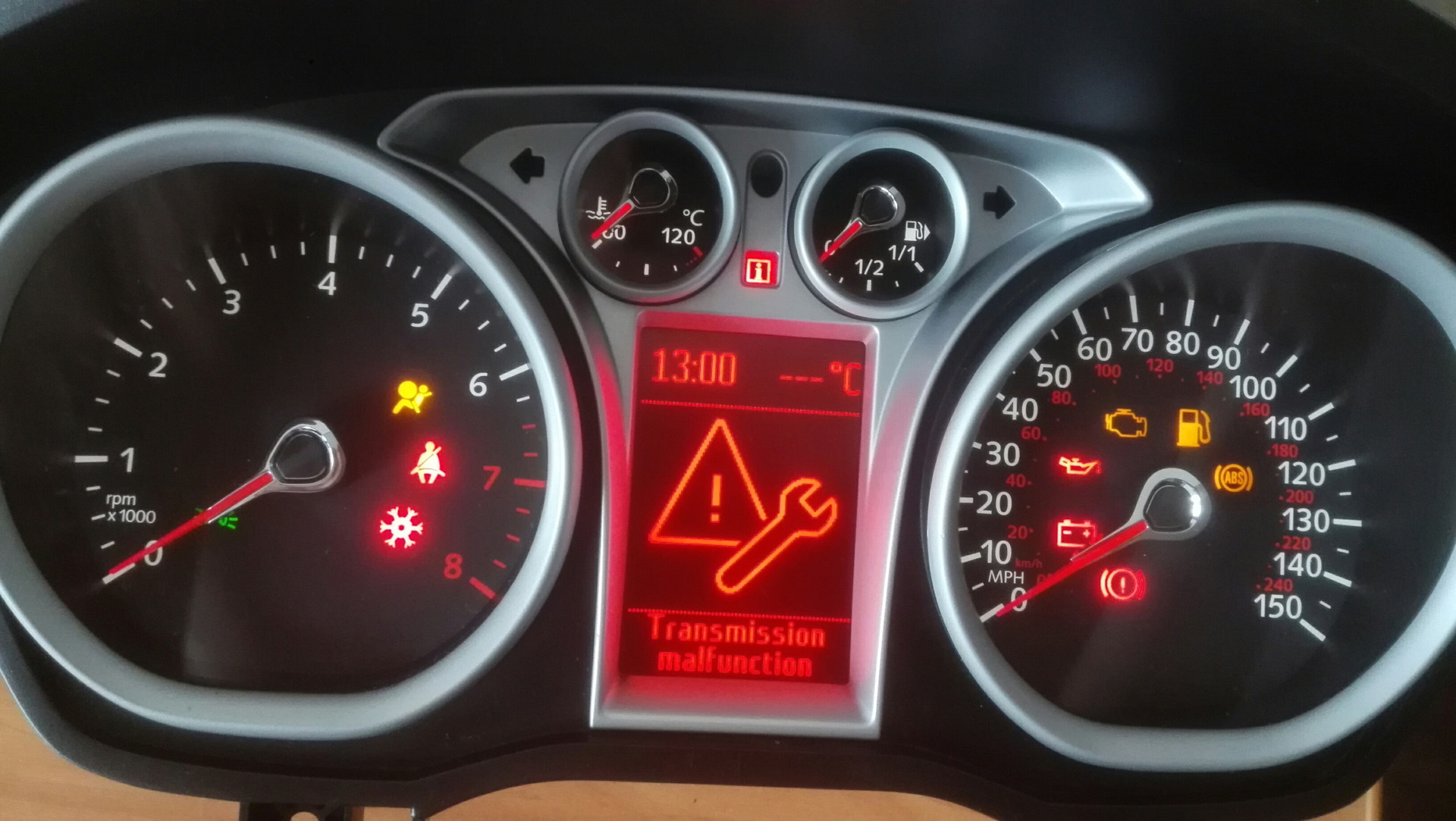 Устранение сообщения check engine (чек) на форд фокус 2