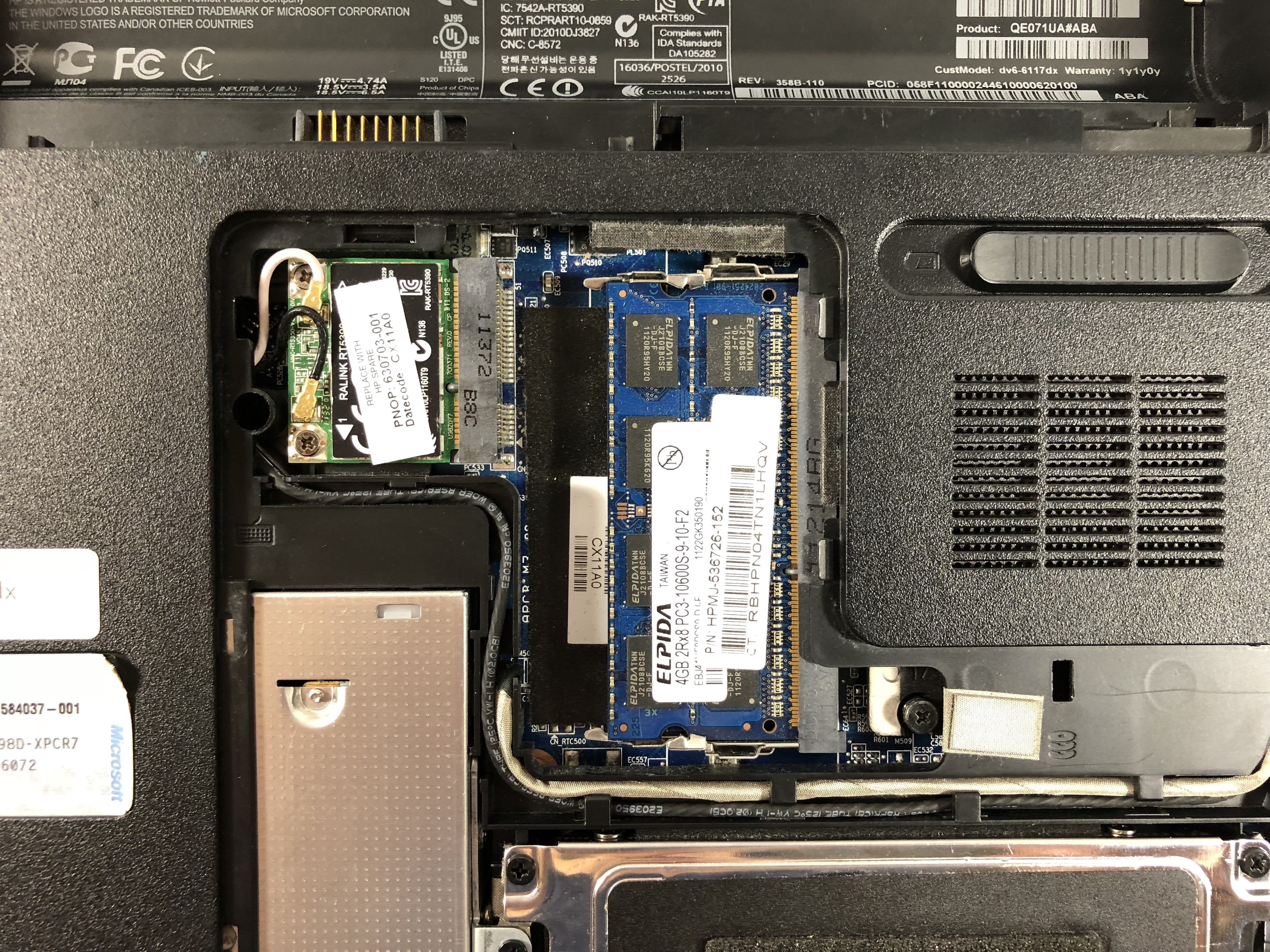 Complete hp pavilion g6 ssd upgrade: in-place replacement