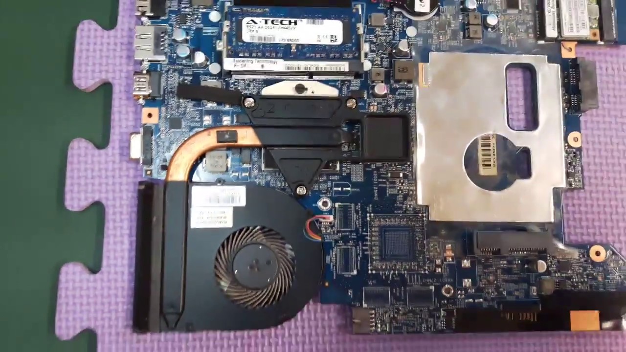 Замена процессора на ноутбуке lenovo b590. - компьютер76 .