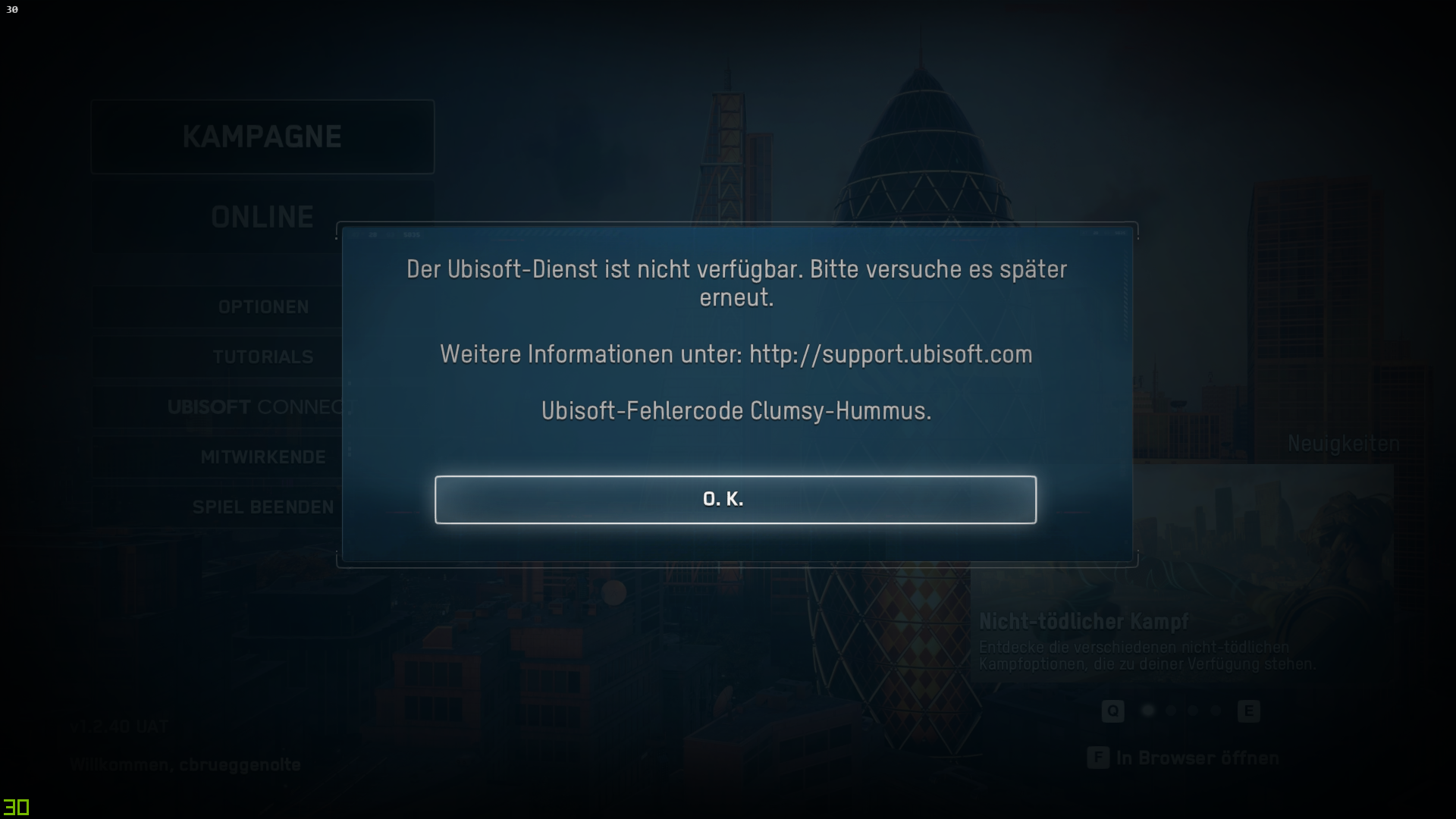 Uplay (ubisoft connect) connection lost error - how to fix? - valibyte