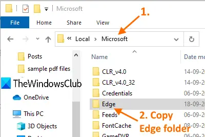 Как сделать резервную копию закладок edge, паролей, истории и т. д. - zanz