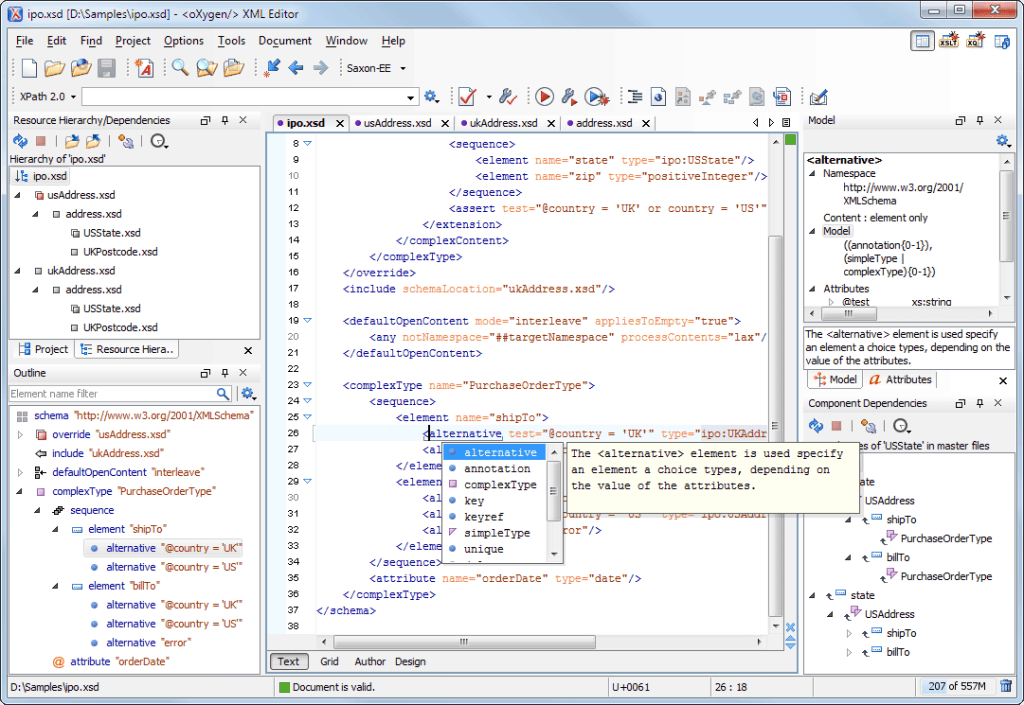 Синтаксис языка xml
