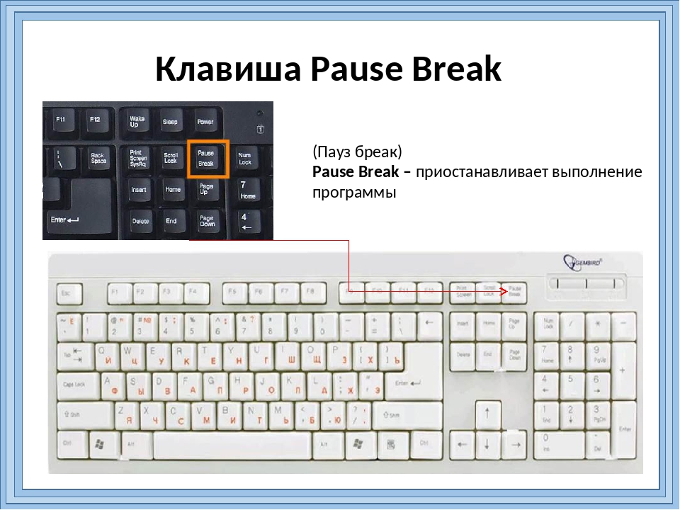 Что такое клавиши sys rq, scroll lock и pause break на моей клавиатуре? - thefastcode