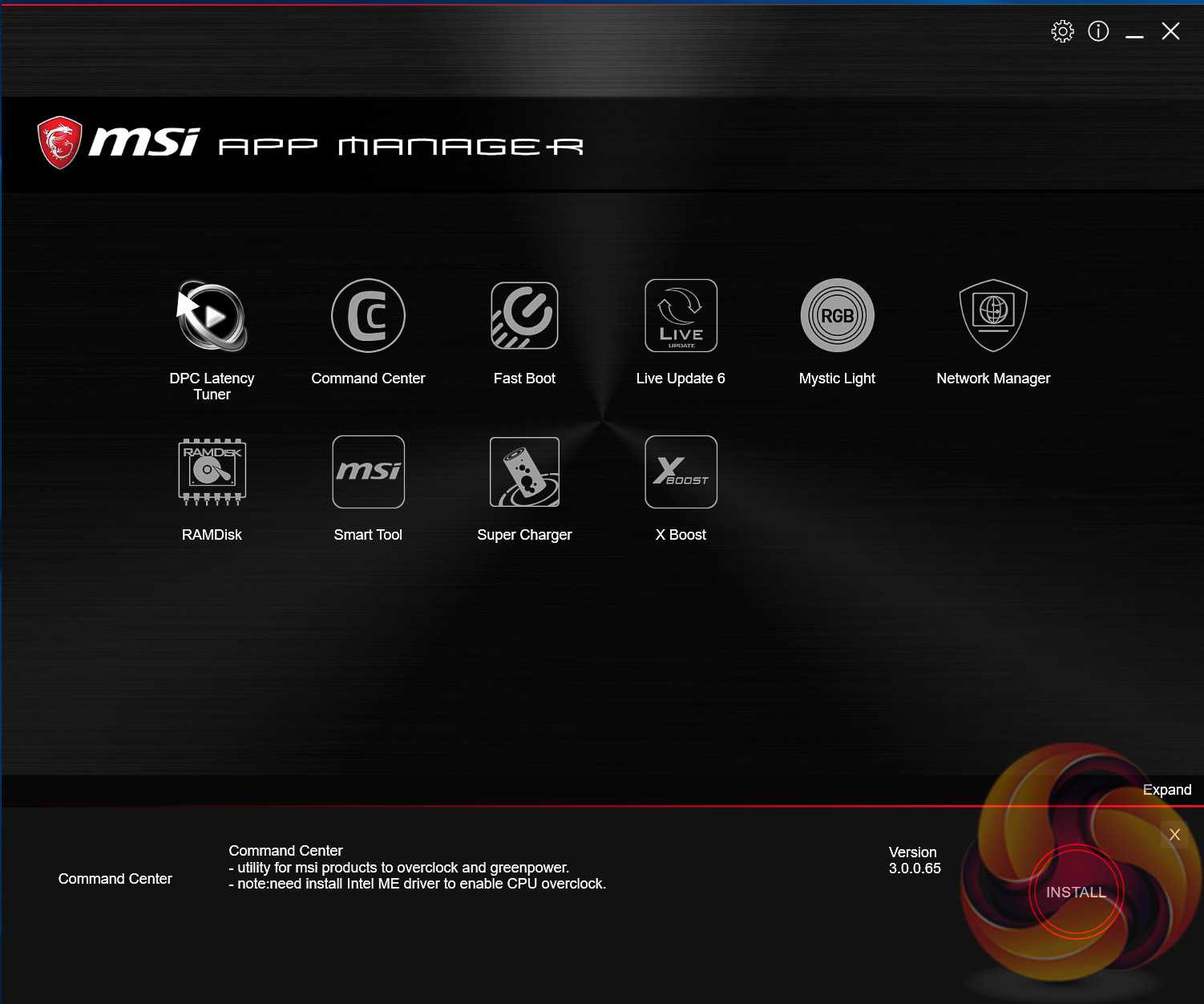 Как установить драйвера msi ноутбук