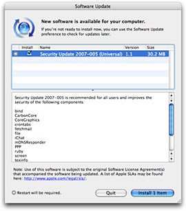 How to install apple software update for windows 10?