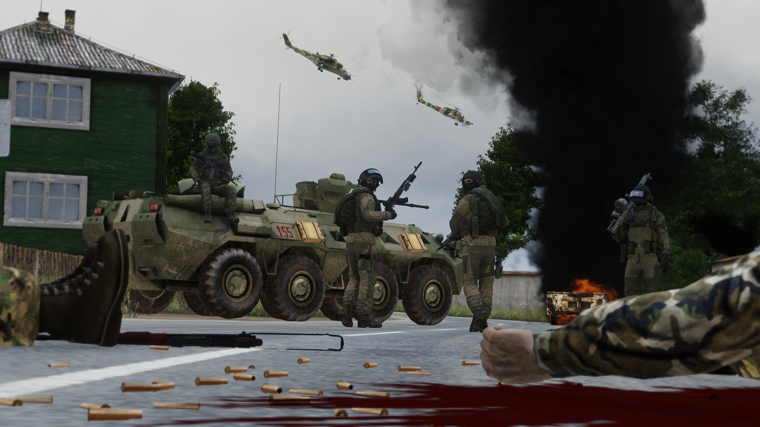 Arma III Apex Edition предлагает затеять противостояние в самых разнообразных частях света с неповторимым пейзажем и уникальным ландшафтом Насколько может