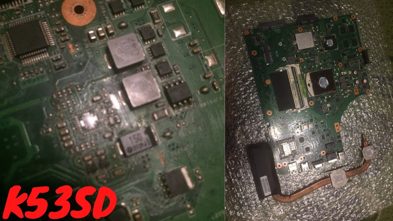 Asus k53s замена видеокарты