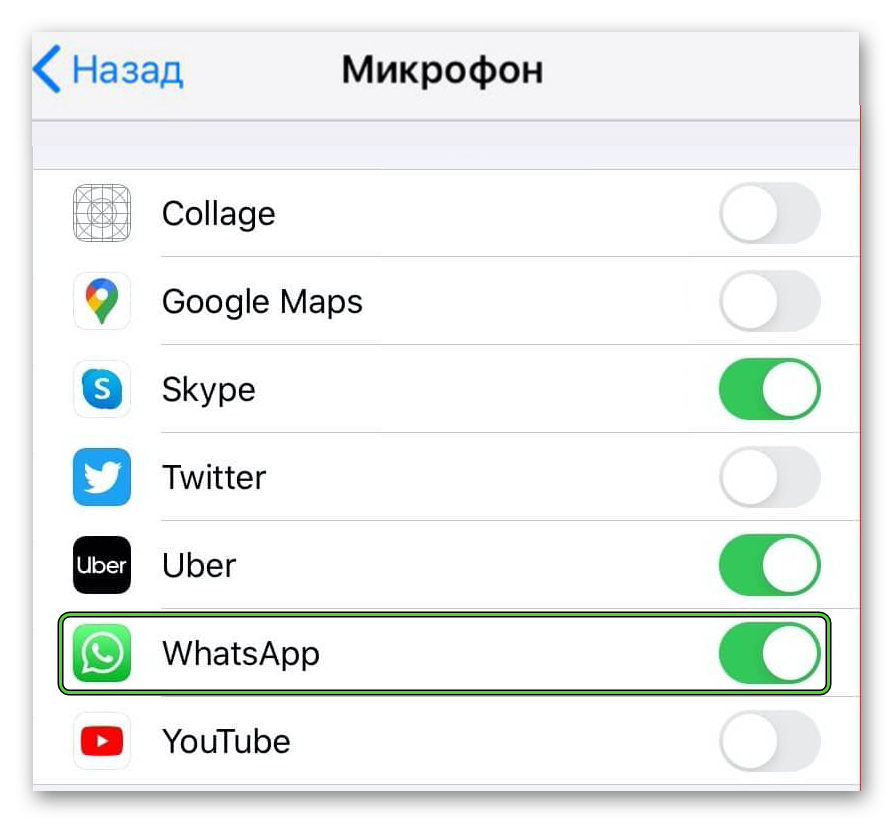 Как включить микрофон в ватсапе на андроиде и айфоне