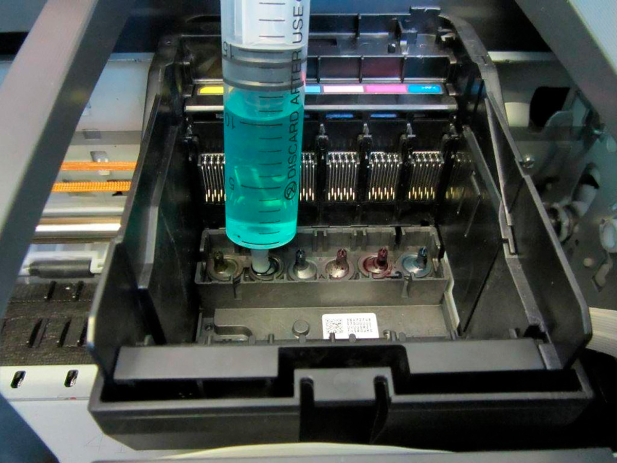 Как прочистить принтер epson через компьютер